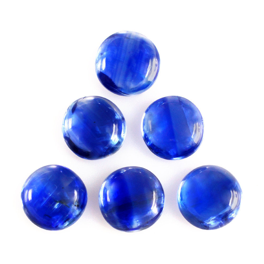 KYANITE ROUND CAB (AA/SI-HI) 6MM 1.04 Cts.