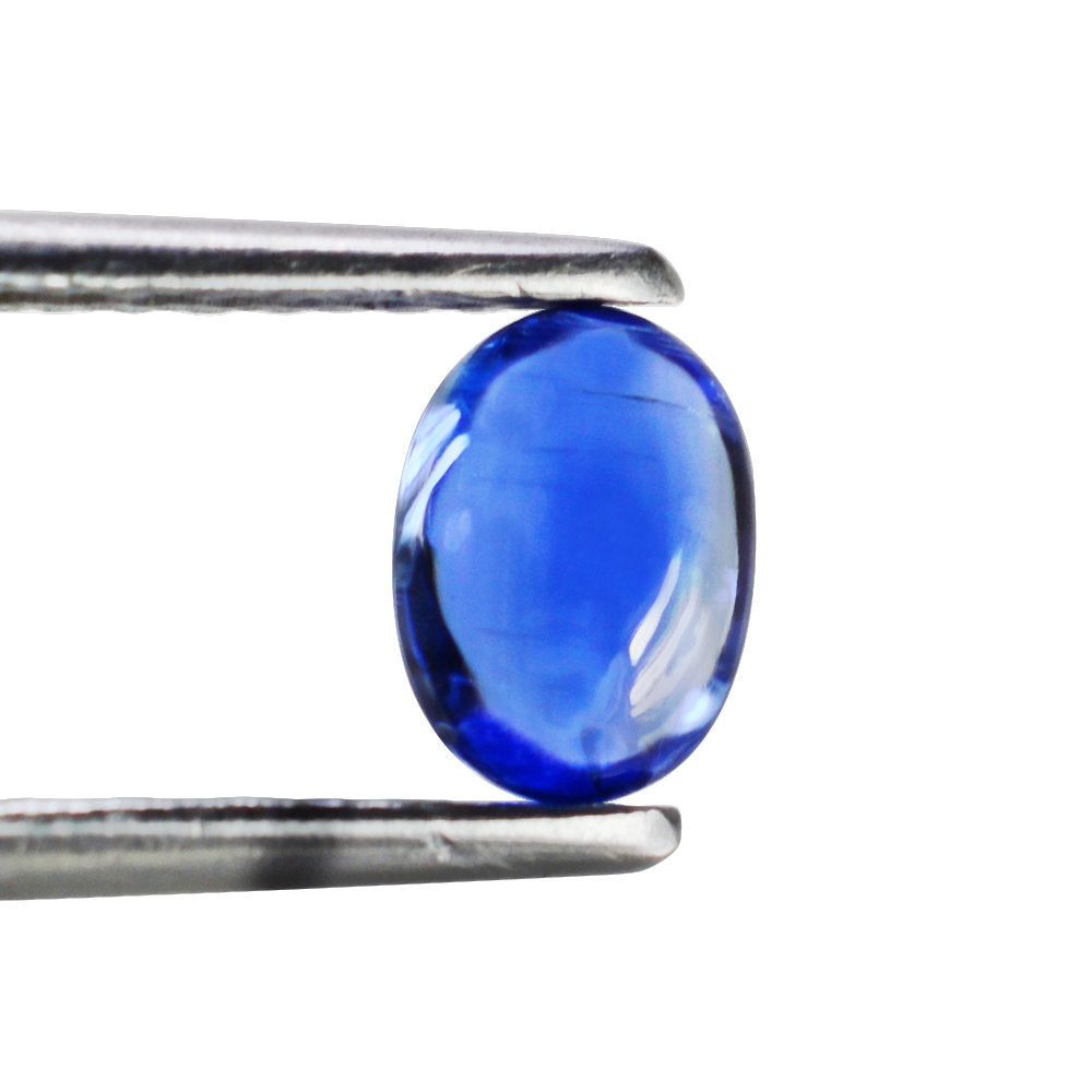 KYANITE OVAL CAB (AA/SI-HI) 7X5MM 0.91 Cts.