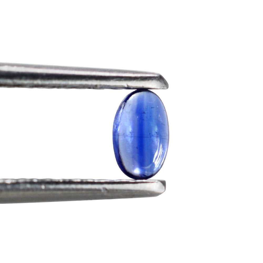 KYANITE OVAL CAB (AA/SI-HI) 5X3MM 0.23 Cts.