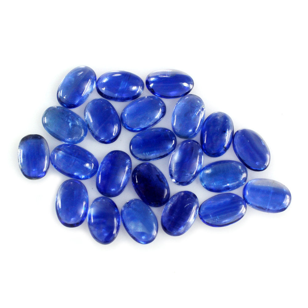KYANITE OVAL CAB (AA/SI-HI) 6X4MM 0.46 Cts.