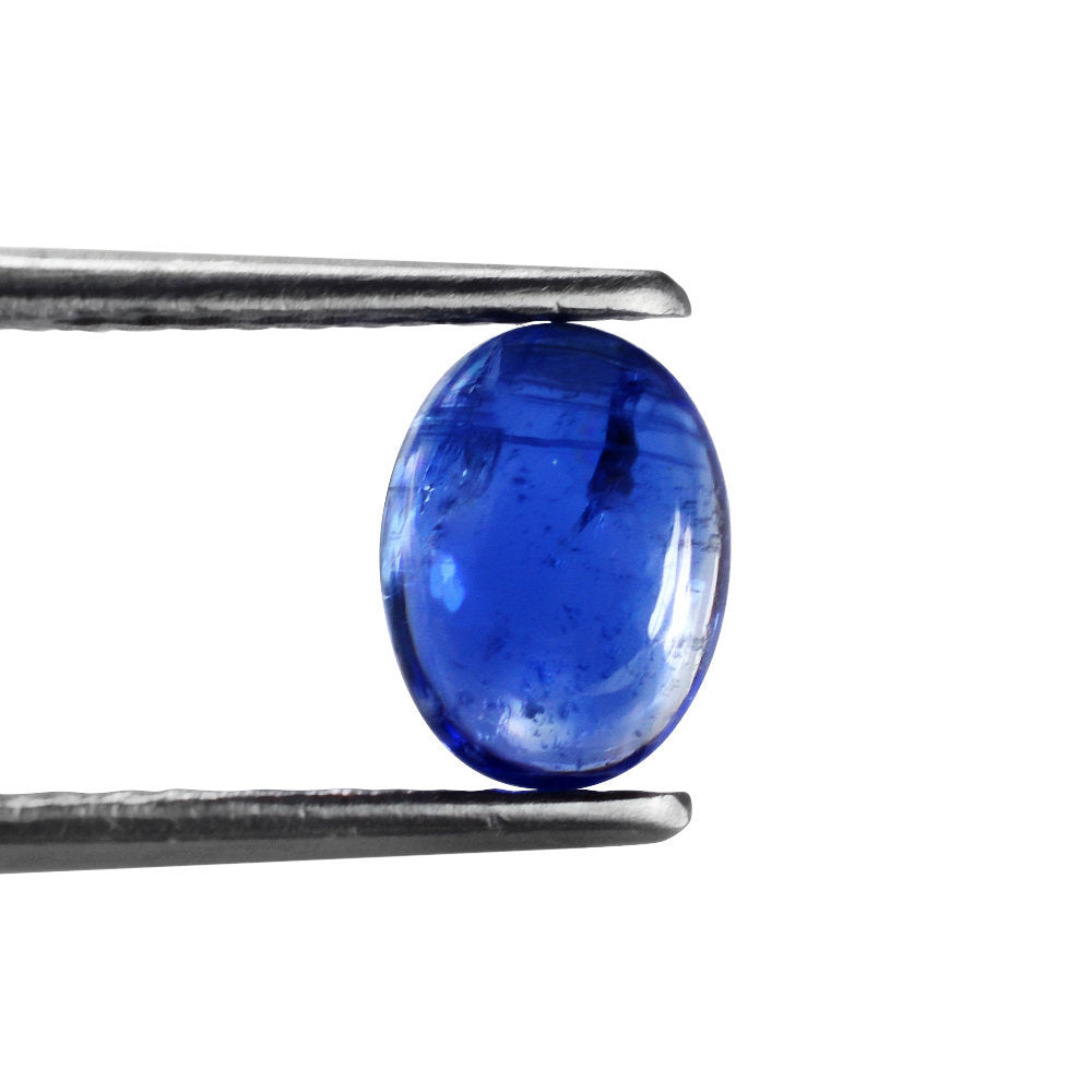KYANITE OVAL CAB (AA/SI-HI) 8X6MM 1.56 Cts.