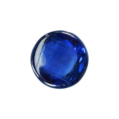 BLUE KYANITE PLAIN ROUND CAB (CLEAN) 8X8MM 2.65 Cts.