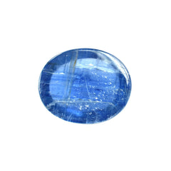 BLUE KYANITE PLAIN OVAL CAB (CLEAN) 11X9MM 4.95 Cts.
