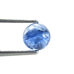 BLUE KYANITE PLAIN ROUND CAB (CLEAN) 6X6MM 1.22 Cts.