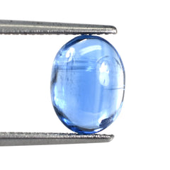 BLUE KYANITE PLAIN OVAL CAB (CLEAN) 9.50X7MM 2.65 Cts.