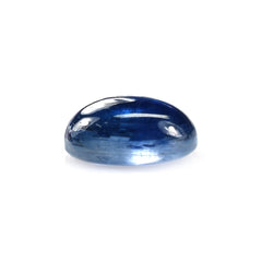 BLUE KYANITE PLAIN OVAL CAB (CLEAN) 10X8MM 3.38 Cts.