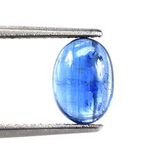 BLUE KYANITE PLAIN OVAL CAB (CLEAN) 8X6MM 1.60 Cts.