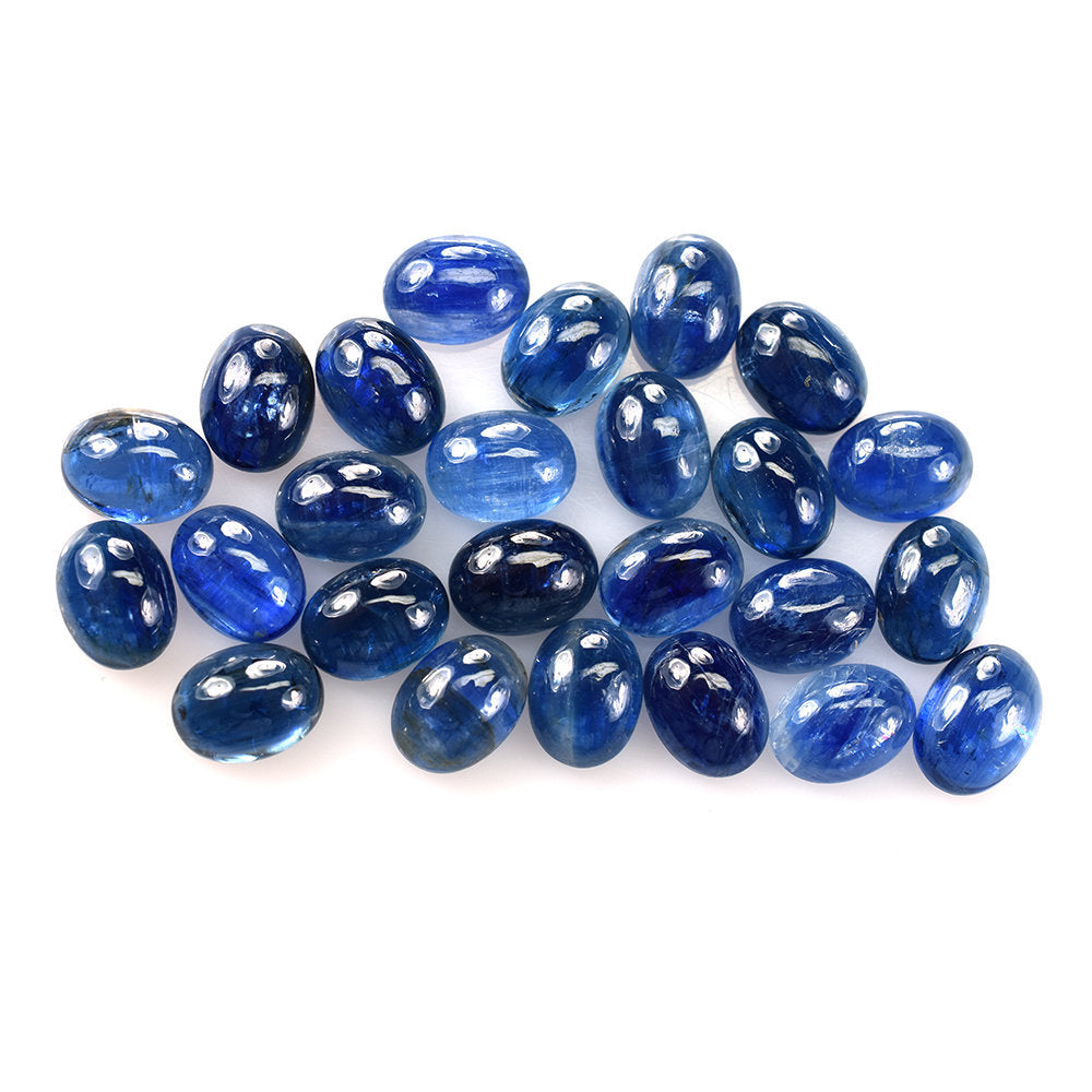 BLUE KYANITE PLAIN OVAL CAB (CLEAN) 8X6MM 1.60 Cts.