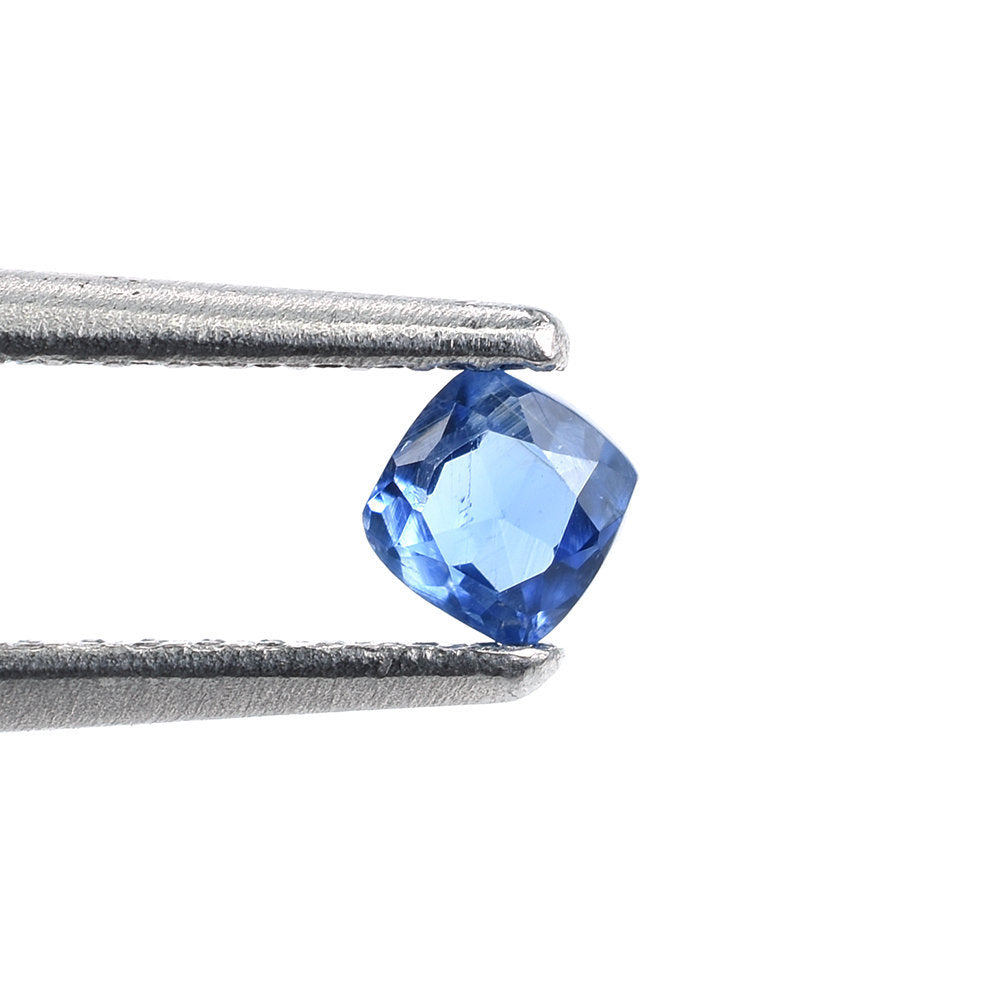 BLUE KYANITE CUT CUSHION (CLEAN) 3X3MM 0.21 Cts.