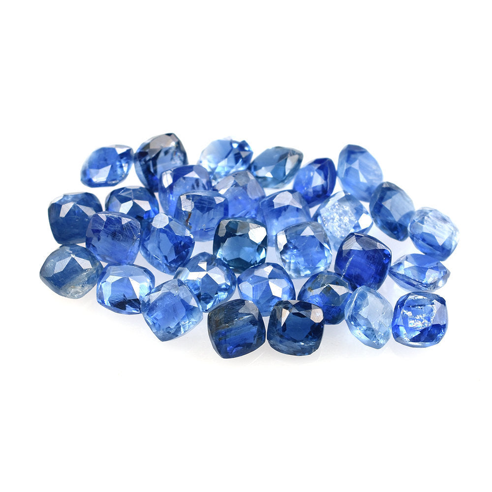 BLUE KYANITE CUT CUSHION (CLEAN) 3X3MM 0.21 Cts.