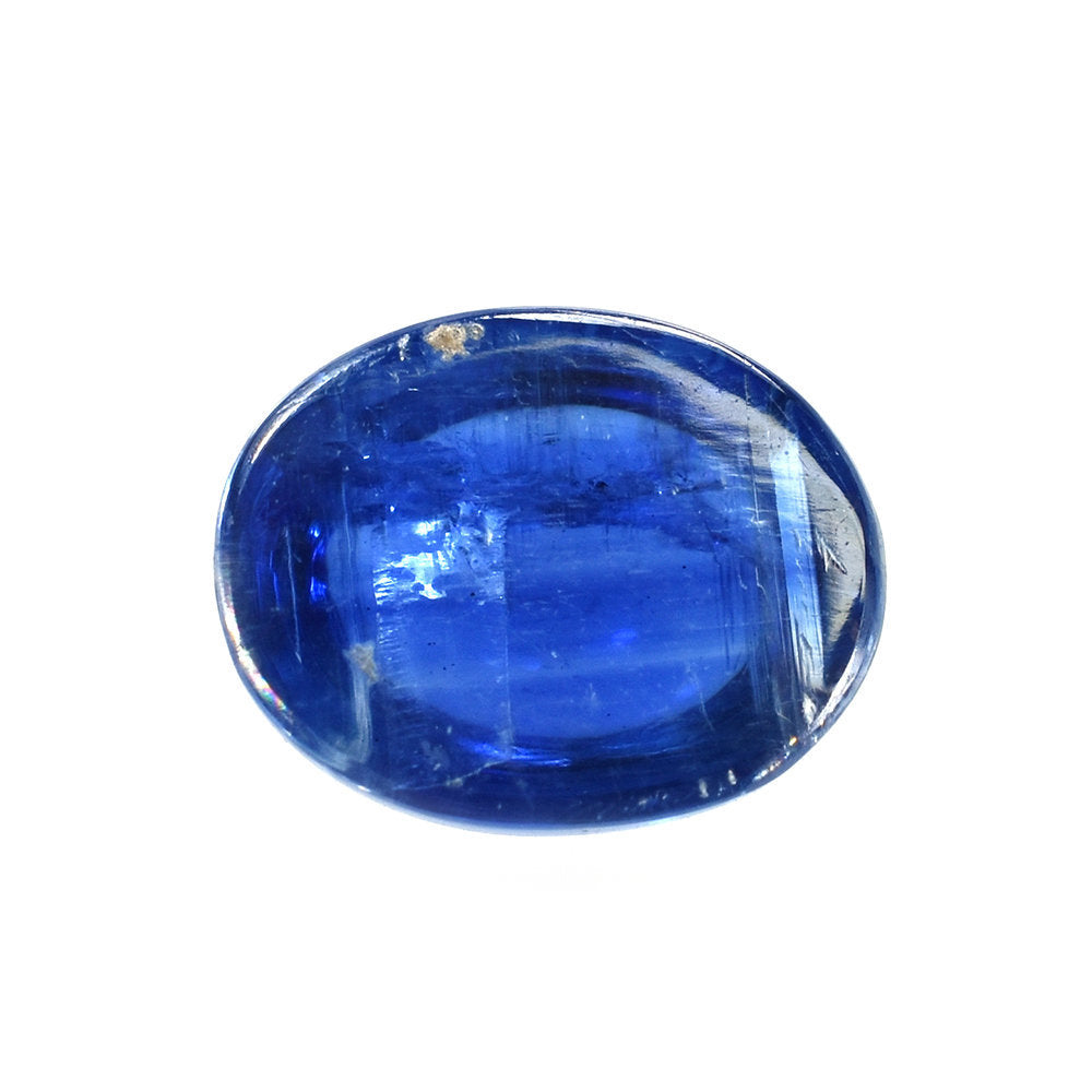 BLUE KYANITE PLAIN OVAL CAB (CLEAN) 9.50X7.50MM 3.30 Cts.