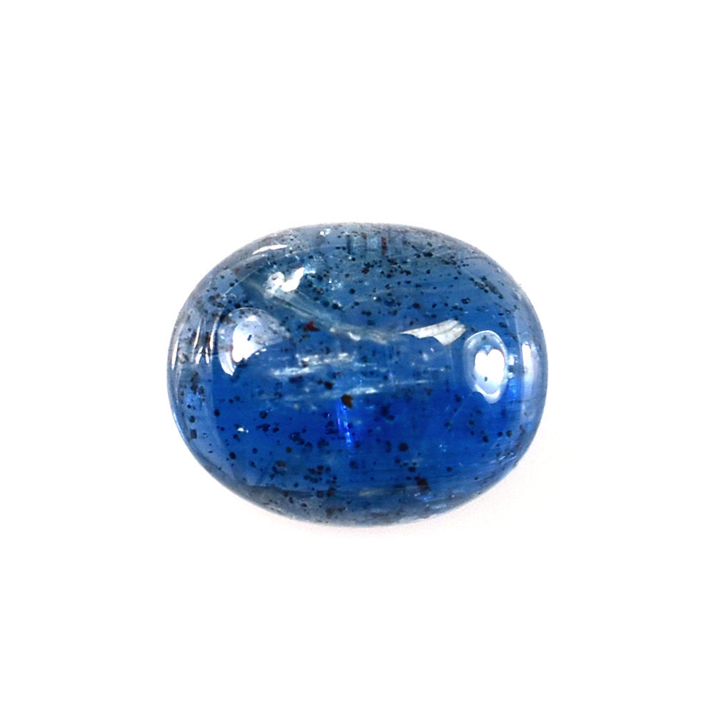 BLUE KYANITE OVAL CAB (AA/HI) 10X8MM 4.40 Cts.