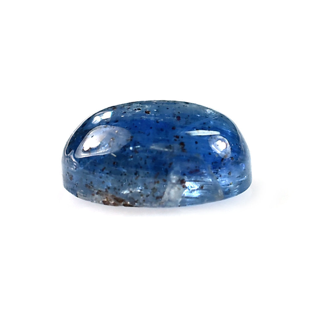 BLUE KYANITE OVAL CAB (AA/HI) 10X8MM 4.40 Cts.