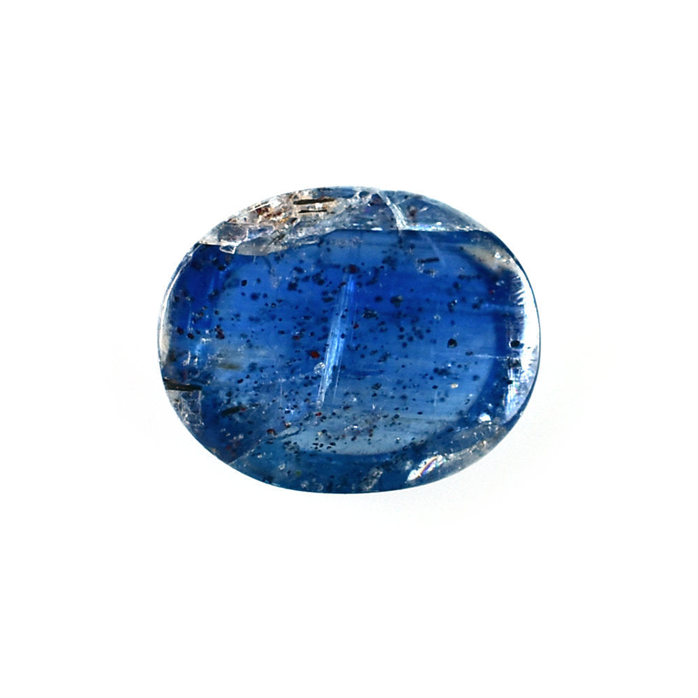 BLUE KYANITE OVAL CAB (AA/HI) 10X8MM 4.40 Cts.