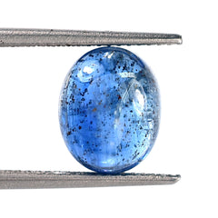 BLUE KYANITE OVAL CAB (AA/HI) 10X8MM 4.40 Cts.