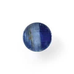 KYANITE (BLUE) (MILKY) HONEYCOMB ROUND CAB 10.00X10.00 MM 4.70 CTS