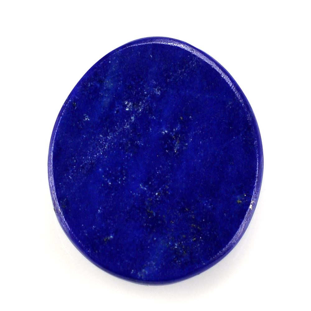 LAPIS LAZULI ROSE CUT OVAL CAB 21X18MM 12.16 Cts.