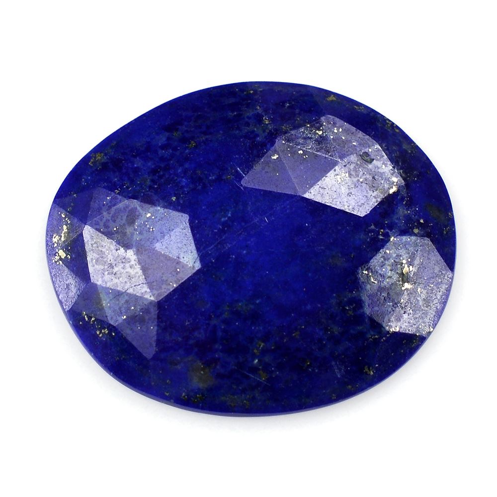 LAPIS LAZULI ROSE CUT OVAL CAB 24X20 MM 14.50 Cts.