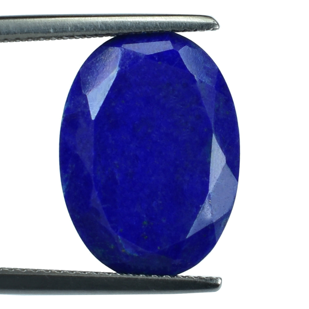 LAPIS LAZULI BOTH SIDE TABLE CUT OVAL 18X13MM 8.61 Cts.