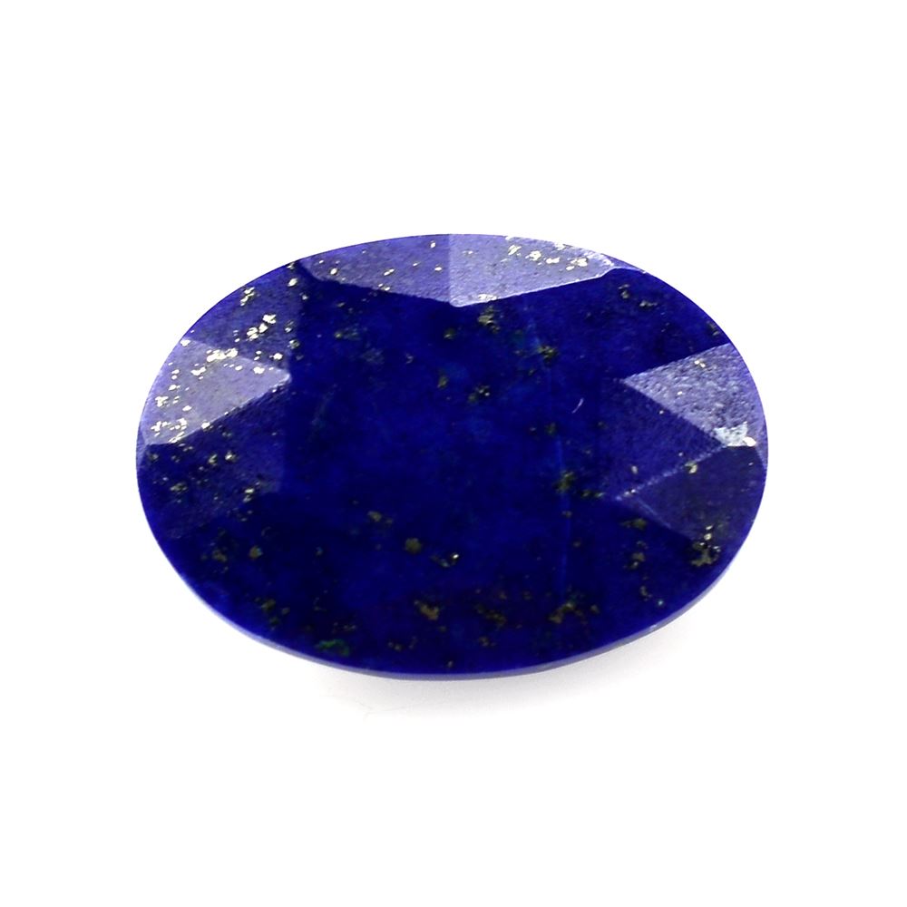 LAPIS LAZULI ROSE CUT TOP OVAL 14X10MM 5.70 Cts.