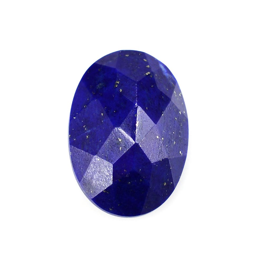 LAPIS LAZULI ROSE CUT TOP OVAL 14X10MM 5.70 Cts.