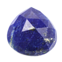 LAPIS LAZULI ROSE CUT HEART CAB (2ND) 15MM 8.82 Cts.