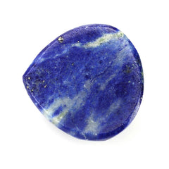 LAPIS LAZULI ROSE CUT HEART CAB (2ND) 15MM 8.82 Cts.