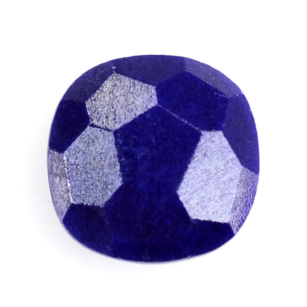 LAPIS LAZULI FOOTBALL CUT BRIOLETTE CUSHION 8MM 1.81 Cts.