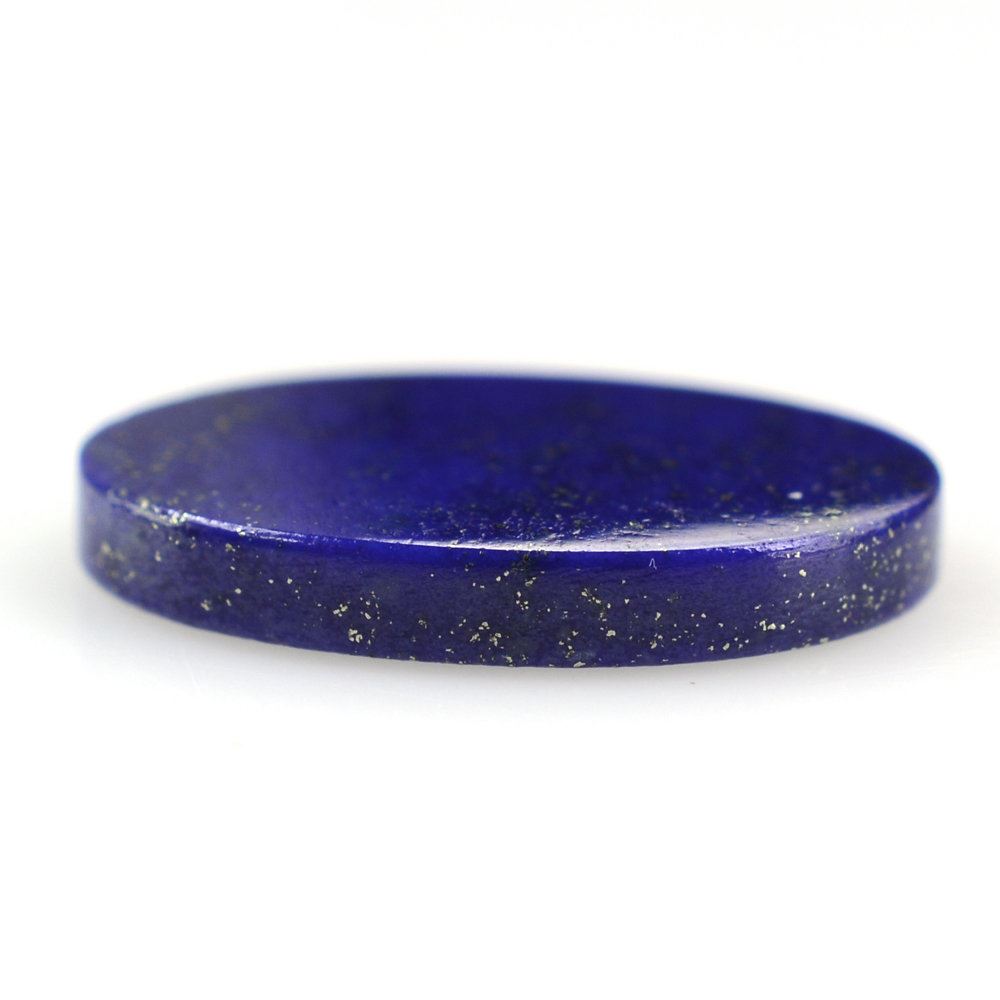 LAPIS LAZULI OVAL PLATE 13X9MM 2.75 Cts.