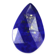 LAPIS LAZULI ROSE CUT BRIOLETTE IRREGULAR PEAR 16X10MM 4.02 Cts.