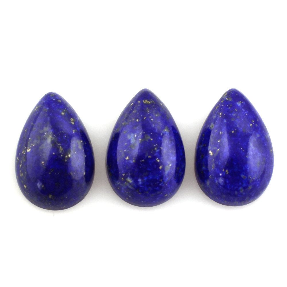LAPIS LAZULI PEAR CAB 15X10MM 7.04 Cts.