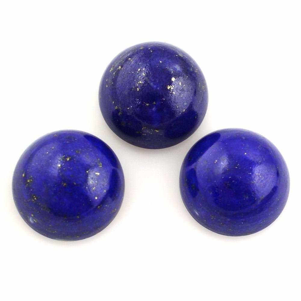 LAPIS LAZULI ROUND CAB 14MM 12.18 Cts.