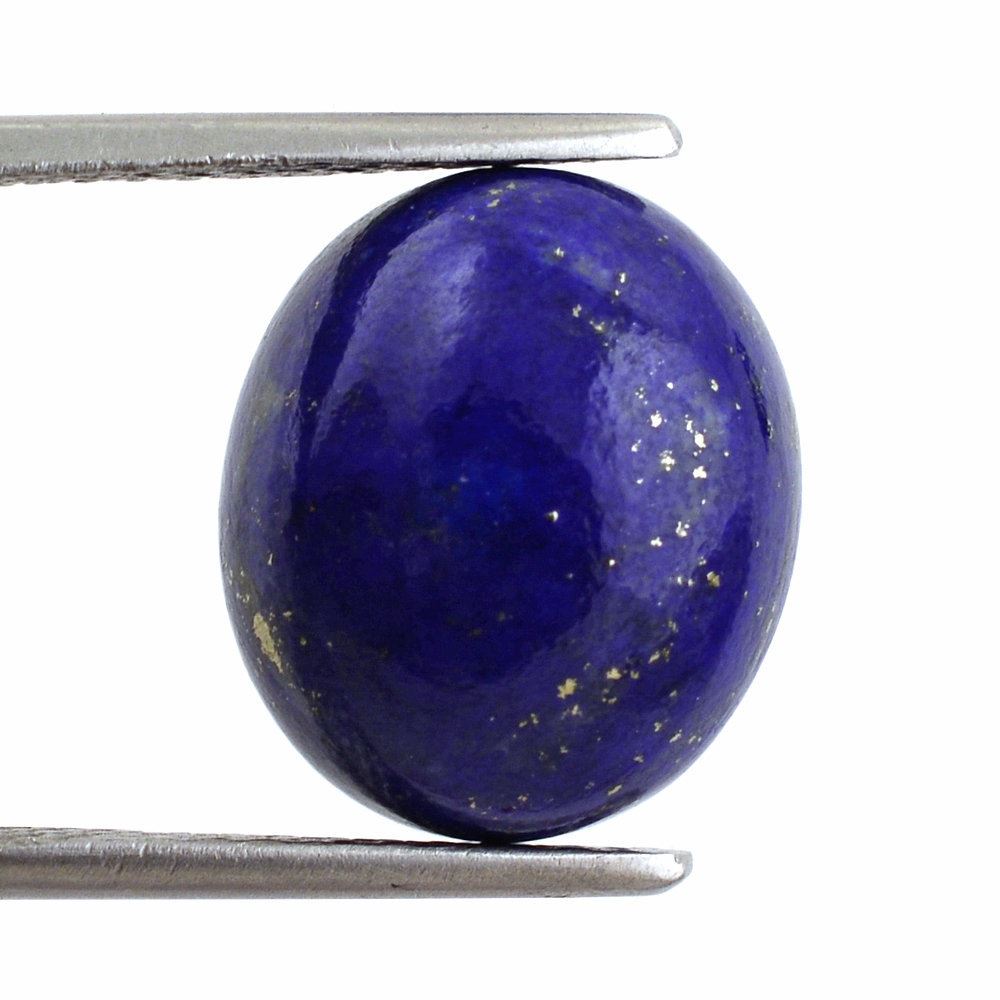 LAPIS LAZULI OVAL CAB 14X12MM 9.23 Cts.