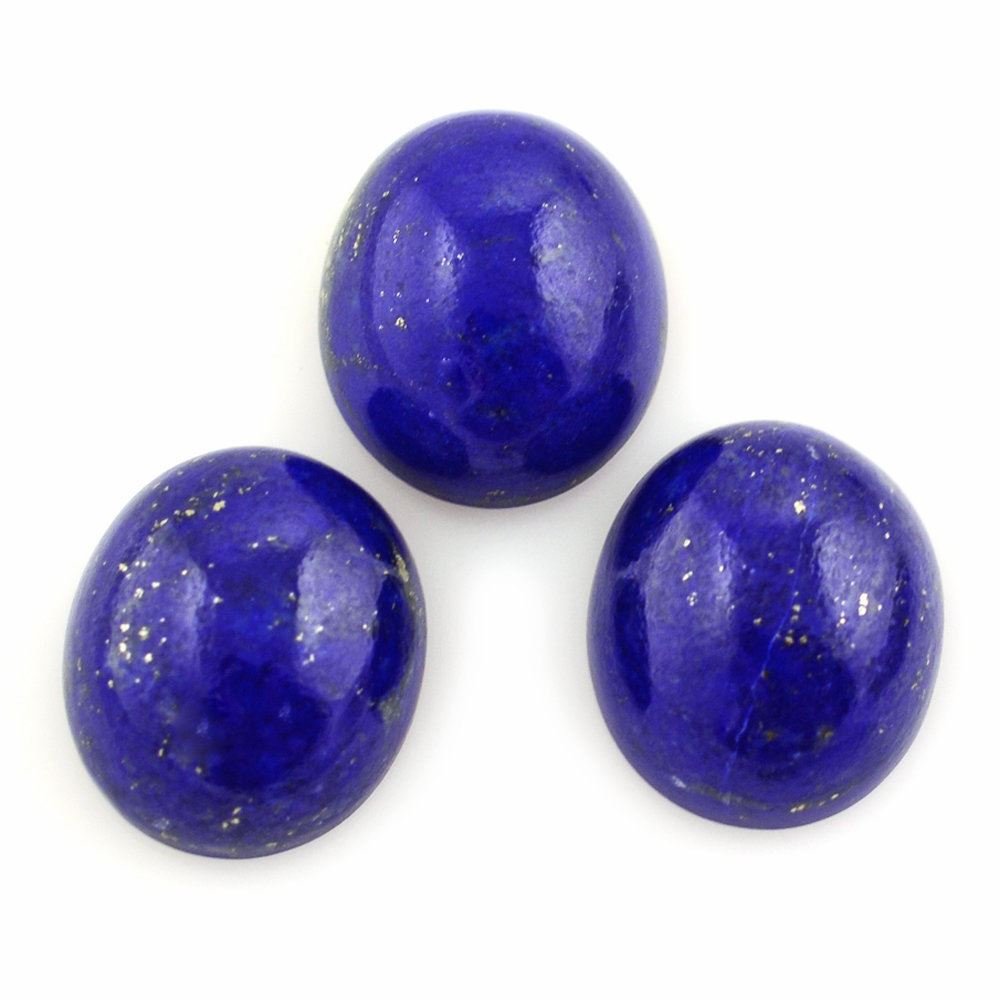 LAPIS LAZULI OVAL CAB 14X12MM 9.23 Cts.