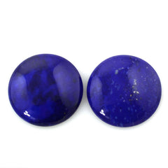 LAPIS LAZULI ROUND CAB 18MM 10.08 Cts.