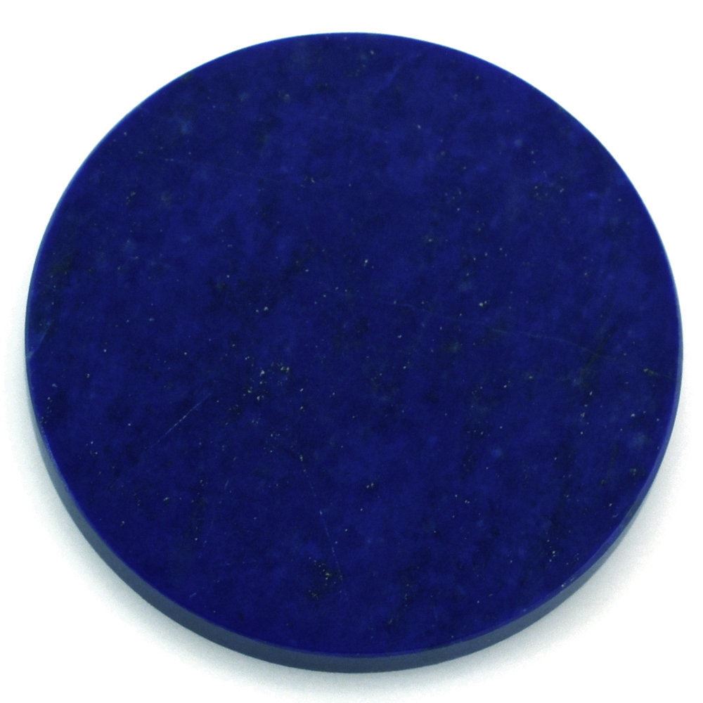 LAPIS LAZULI FLAT ROUND 24MM 19.15 Cts.