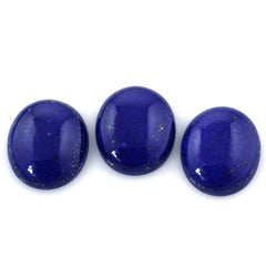 LAPIS LAZULI OVAL CAB 22X19MM 24.07 Cts.