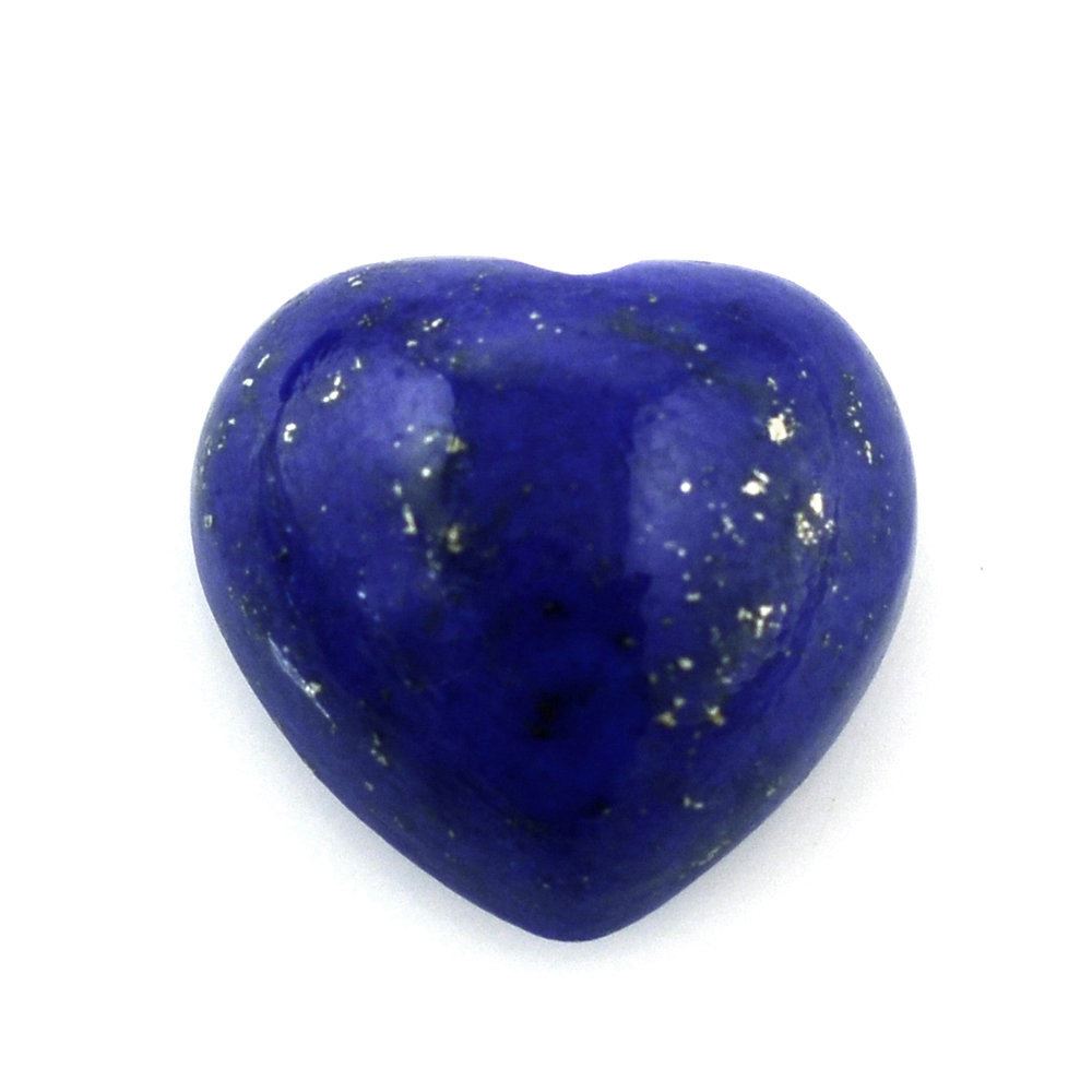LAPIS LAZULI HEART CAB 10MM 4.24 Cts.