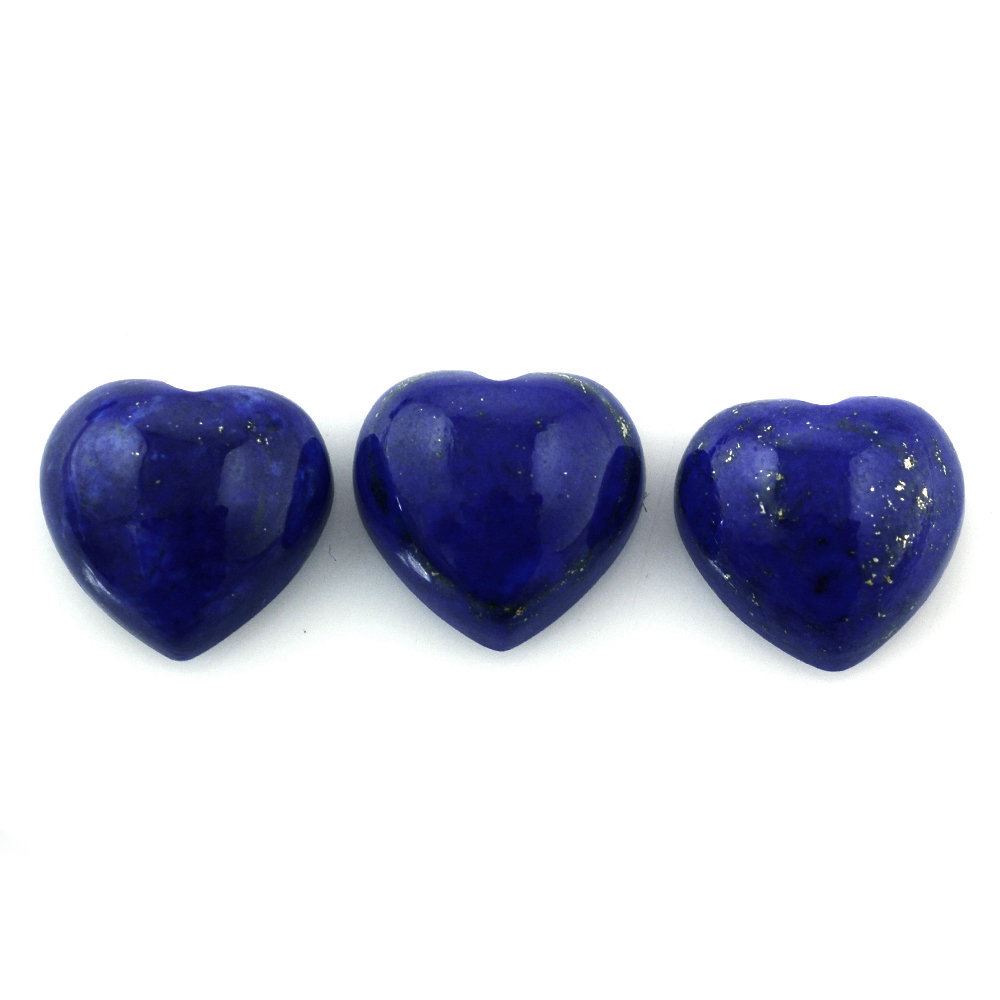 LAPIS LAZULI HEART CAB 10MM 4.24 Cts.