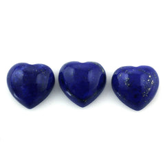 LAPIS LAZULI HEART CAB 10MM 4.24 Cts.