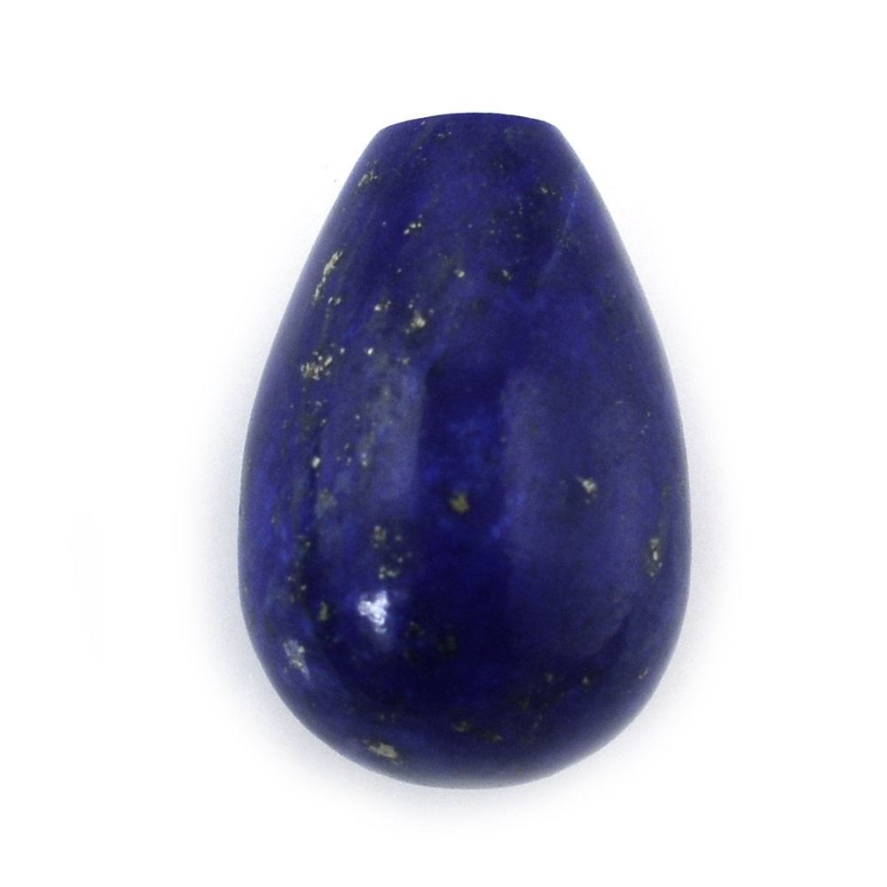 LAPIS LAZULI PLAIN DROPS (HALF DRILL 0.70MM) 12X8MM 6.30 Cts.