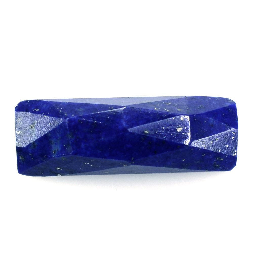 LAPIS LAZULI ROSE CUT OCTAGON CAB 15X5MM 3.16 Cts.