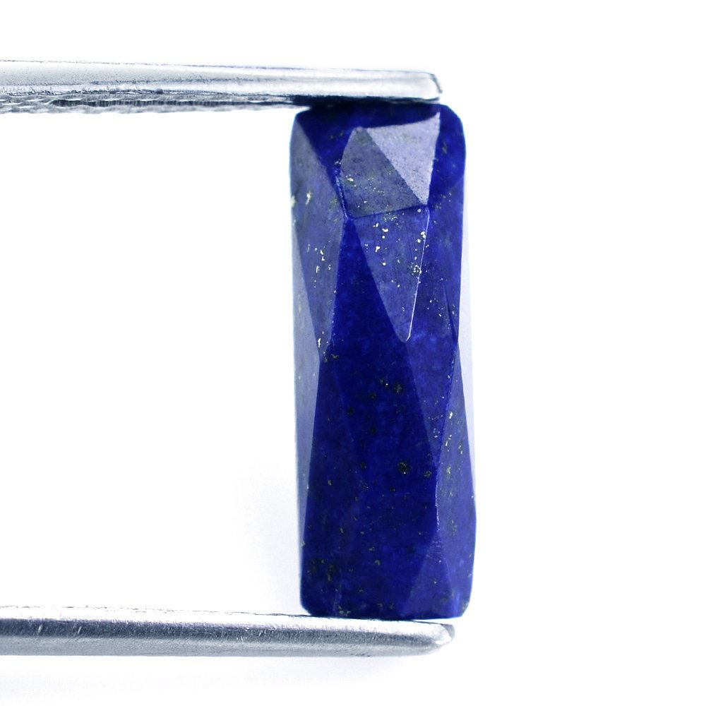 LAPIS LAZULI ROSE CUT OCTAGON CAB 15X5MM 3.16 Cts.