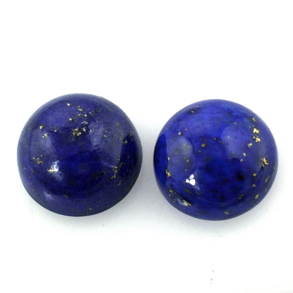 LAPIS LAZULI ROUND CAB 6MM 0.99 Cts.