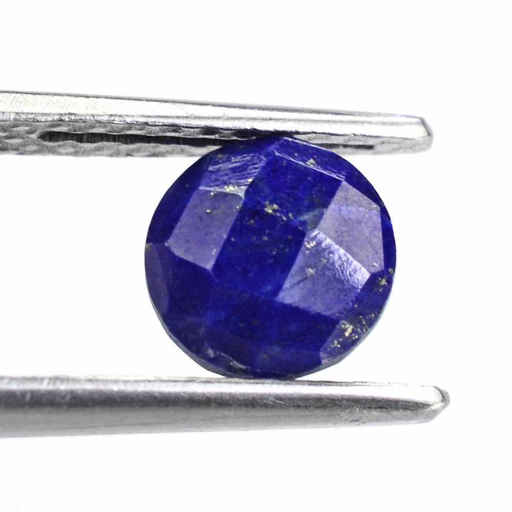 LAPIS LAZULI BRIOLETTE ROUND 7MM 1.43 Cts.