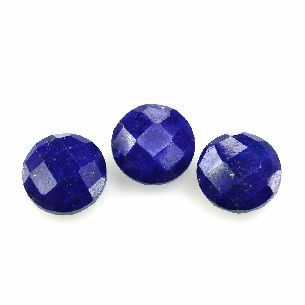 LAPIS LAZULI BRIOLETTE ROUND 7MM 1.43 Cts.