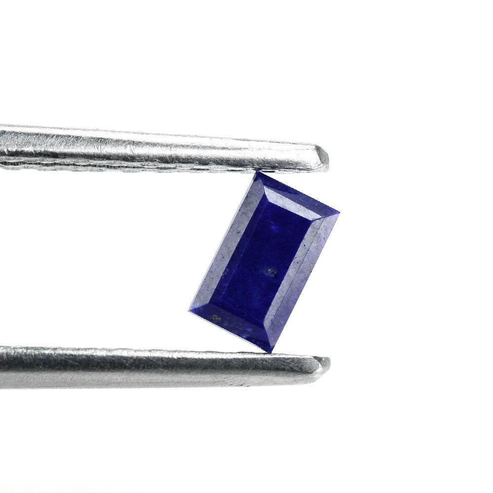 LAPIS LAZULI CUT BAGUETTE 5X3MM 0.35 Cts.