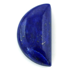 LAPIS LAZULI PLAIN D SHAPE FANCY 15X8MM 4.40 Cts.