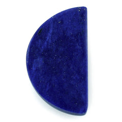 LAPIS LAZULI PLAIN D SHAPE FANCY 15X8MM 4.40 Cts.