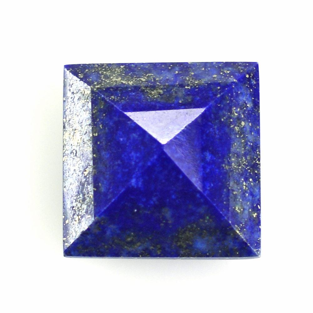 LAPIS LAZULI BUFFTOP SQUARE 10MM 5.20 Cts.